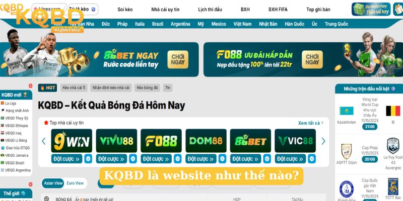 KQBD là website như thế nào?