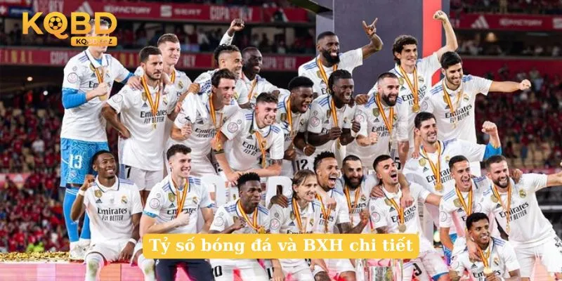 Tỷ số bóng đá và BXH chi tiết